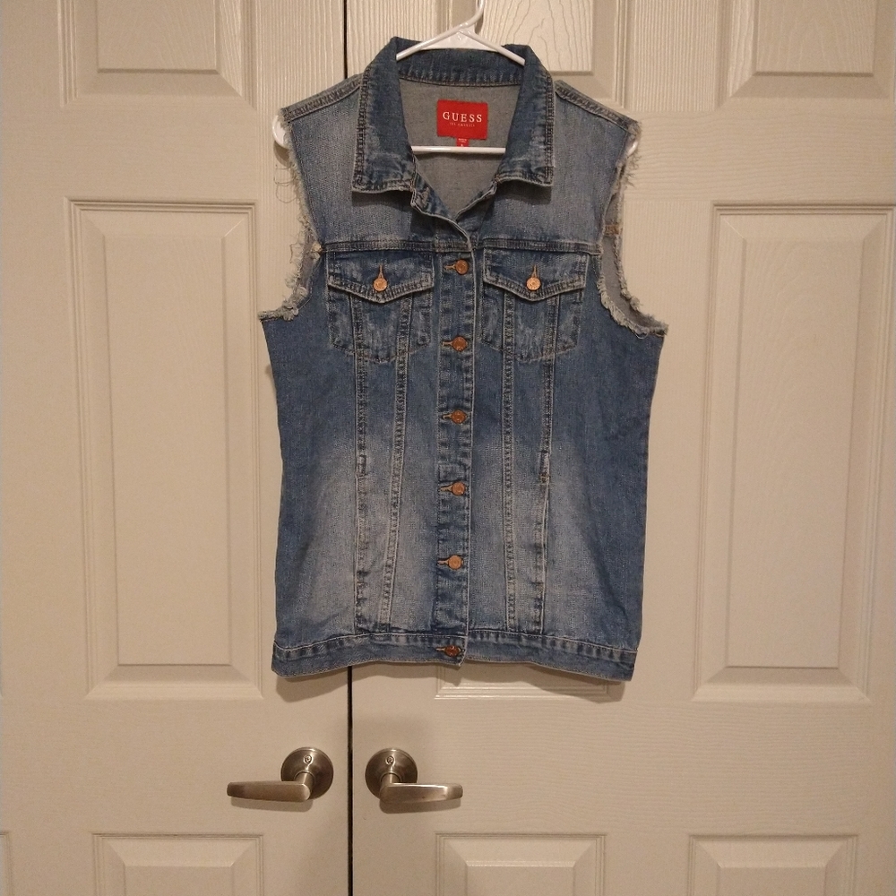 Guess - Denim Vest - sz Medium